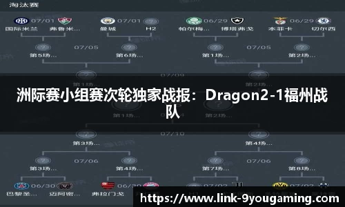 洲际赛小组赛次轮独家战报：Dragon2-1福州战队